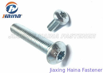 ISO14583 Zinc plated Carbon steel Security Machine Screws