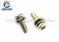 Cross Recessed Stainless Steel 304 316 Pan Head Screws and Washers