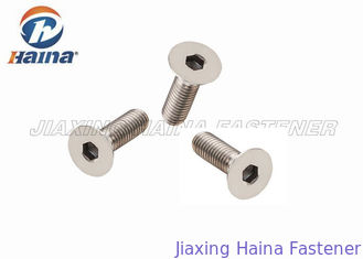 high quality Hex Socket Countersunk Head Machine  Screws For Equipment