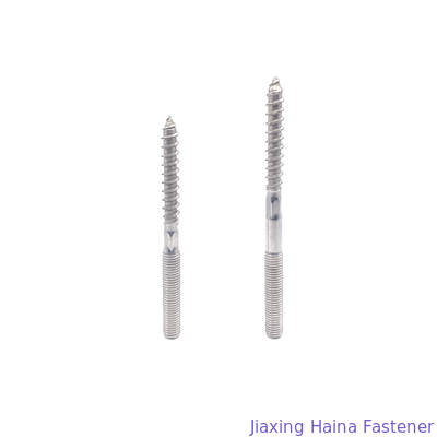 Boulon boisé de cintre du fil A2-70 A4-80 de double tête