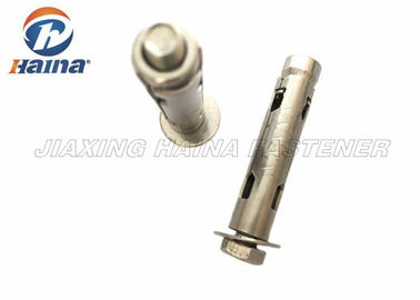 Acier inoxydable d'ancre d'expansion boulon d'anchrage de 304/316 douilles