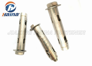 Acier inoxydable d'ancre d'expansion boulon d'anchrage de 304/316 douilles