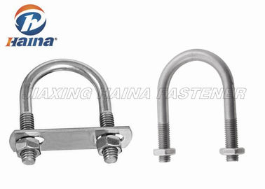 Rond galvanisé du diamètre M8/M12/boulons en U carrés de courbure