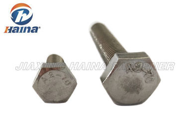 304 316 fils droits de la tête de sortilège d'acier inoxydable ASME avancent le boulon petit à petit