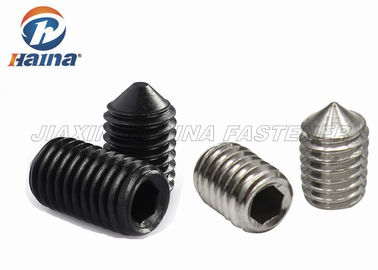 Fil DIN914 M3 - M8 de Singlem de vis de machine d'acier au carbone/acier inoxydable