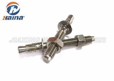Cale 304 316 d'acier inoxydable par l'ancre résistante des boulons SS316 M12x120