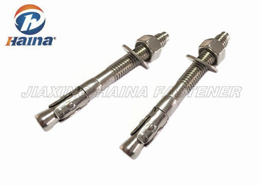 Cale 304 316 d'acier inoxydable par l'ancre résistante des boulons SS316 M12x120