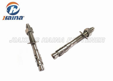Cale 304 316 d'acier inoxydable par l'ancre résistante des boulons SS316 M12x120