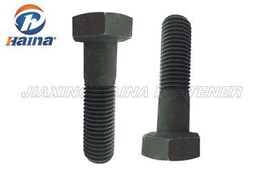 Boulons noirs de tête de sortilège de fil de type 1 structurel lourd du sortilège A325 A490 d'ANSI/ASTM/ASME demi