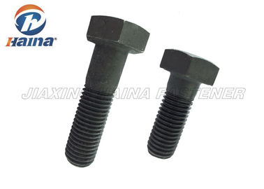 Boulons noirs de tête de sortilège de fil de type 1 structurel lourd du sortilège A325 A490 d'ANSI/ASTM/ASME demi