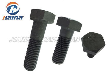 Boulons noirs de tête de sortilège de fil de type 1 structurel lourd du sortilège A325 A490 d'ANSI/ASTM/ASME demi