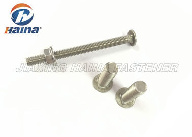 Boulon A270/304 de chariot principal de produit plat de DIN608 Stainaless avec le cou carré