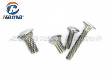 L'acier inoxydable 304 316 a durci le boulon de chariot simple du car M12 de finition