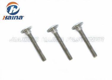 L'acier inoxydable 304 316 a durci le boulon de chariot simple du car M12 de finition