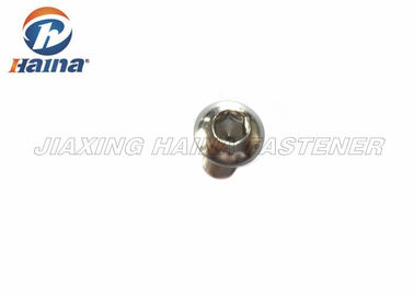 Vis de machine 304 316 d'acier inoxydable de tête de bouton de prise de sortilège de M4 M5