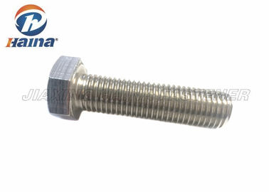 Long plein boulon de sortilège d'acier de construction de fil de SS304 SS316 ASTM F593E