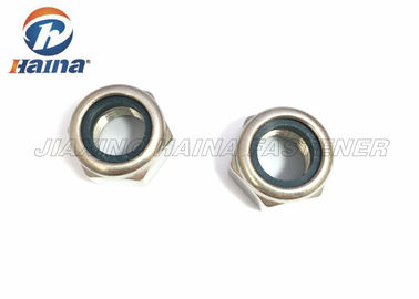 304 316 contre-écrous en nylon d'encart de sortilège de la passivation DIN985 d'acier inoxydable