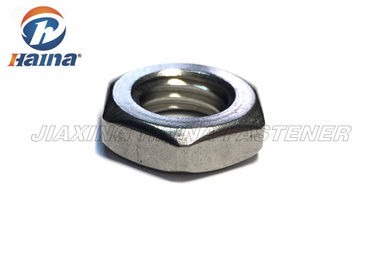 Écrous de sortilège d'acier inoxydable SS304 SS316, hexagone DIN plaqué par Chrome Nuts mince 936