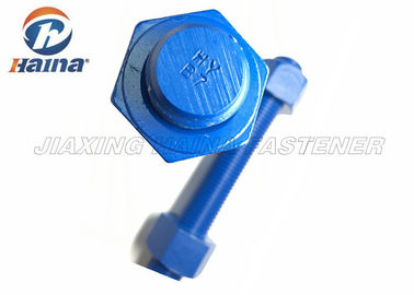 L'acier au carbone d'ASTM A193 B7 B7M a entièrement fileté Rod Nuts Stud Bolts et des écrous