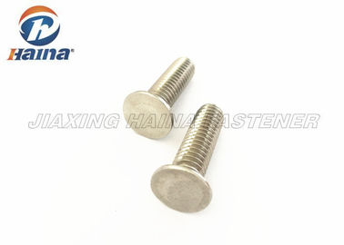 Boulon de chariot principal fraisé carré d'acier inoxydable du cou 304 DIN 608