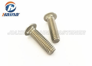 Boulon de chariot principal fraisé carré d'acier inoxydable du cou 304 DIN 608