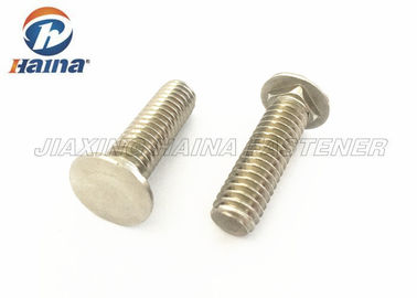 Boulon de chariot principal fraisé carré d'acier inoxydable du cou 304 DIN 608