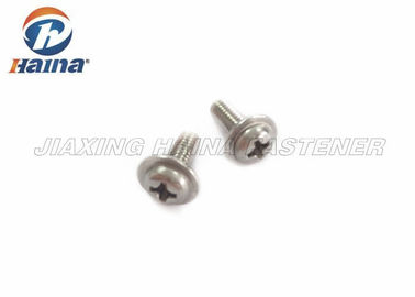 L'acier inoxydable 304 croix de 316 machines a enfoncé Pan Head Screws With Collar