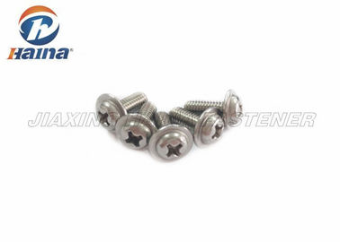 L'acier inoxydable 304 croix de 316 machines a enfoncé Pan Head Screws With Collar