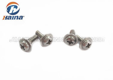 L'acier inoxydable 304 croix de 316 machines a enfoncé Pan Head Screws With Collar