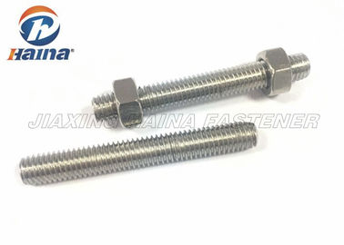 De DIN976 DIN975 A2 304 316 tous les pleins Rod boulons filetés et écrous d'acier inoxydable