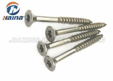 Fil brut principal plat en bois Torx de vis $parker du carton gris CSK de sécurité demi
