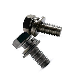 Vis de Phillips Drive Hex Head Machine d'attaches d'A2 A4 avec le joint