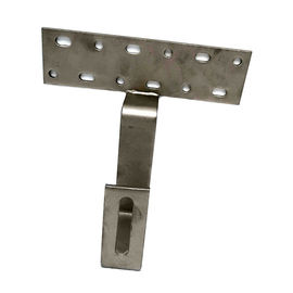 304 316 attaches faites sur commande d'acier inoxydable soudent le crochet solaire de toit de tuile emboutissant des pièces
