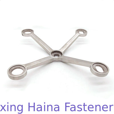 Garnitures en verre de haute qualité de mur rideau d'araignée d'acier inoxydable d'usine 304 316