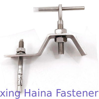 Ancre simple de soffite de revêtement de pierre de mur rideau de l'acier inoxydable SS304 SS316