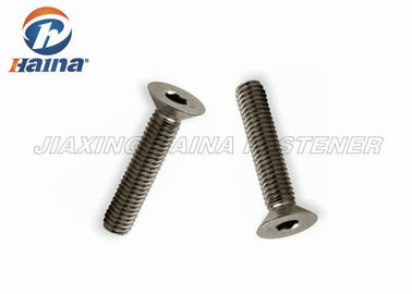 high quality Hex Socket Countersunk Head Machine  Screws For Equipment