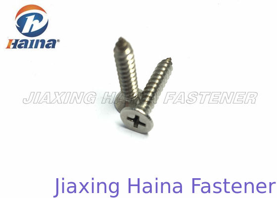 DIN 7982 Stainless Steel 304 Countersunk Head Phillips Self Tapping Screws