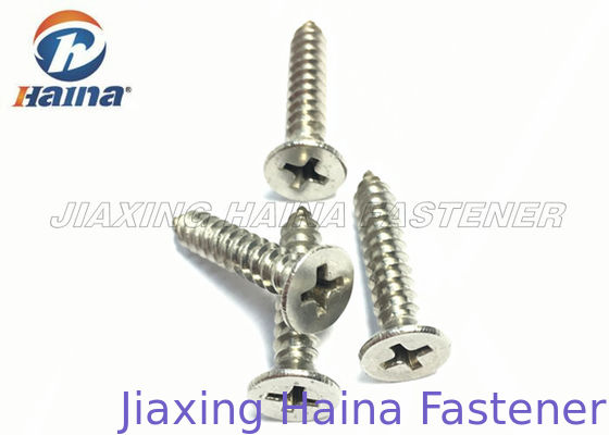 DIN 7982 Stainless Steel 304 Countersunk Head Phillips Self Tapping Screws