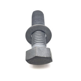 Grade 4.8 6.8 M16 Hot Dip Galvanized Electric Power Fitting Hex Head Bolt