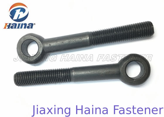 Boulon d'oeil de levage de la surface DIN 580 noirs, boulon d'oeil entièrement fileté pour l'individu de filtre